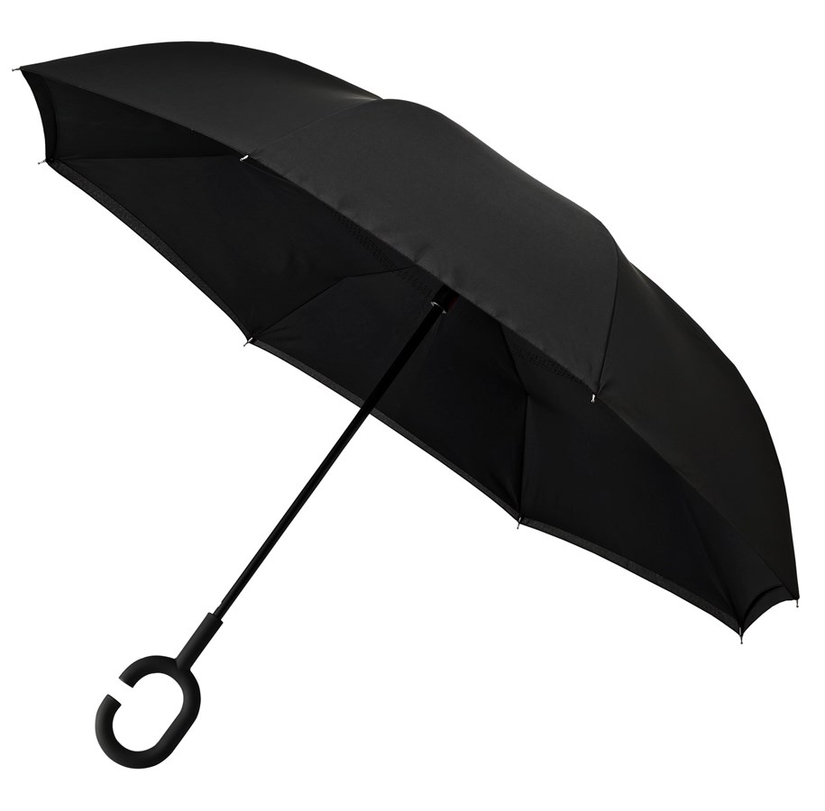 Fritid & Rejser - miniMAX RU-6 Inside Out Umbrella - 107 cm - Black - RU-6-PMS BLACK 6C