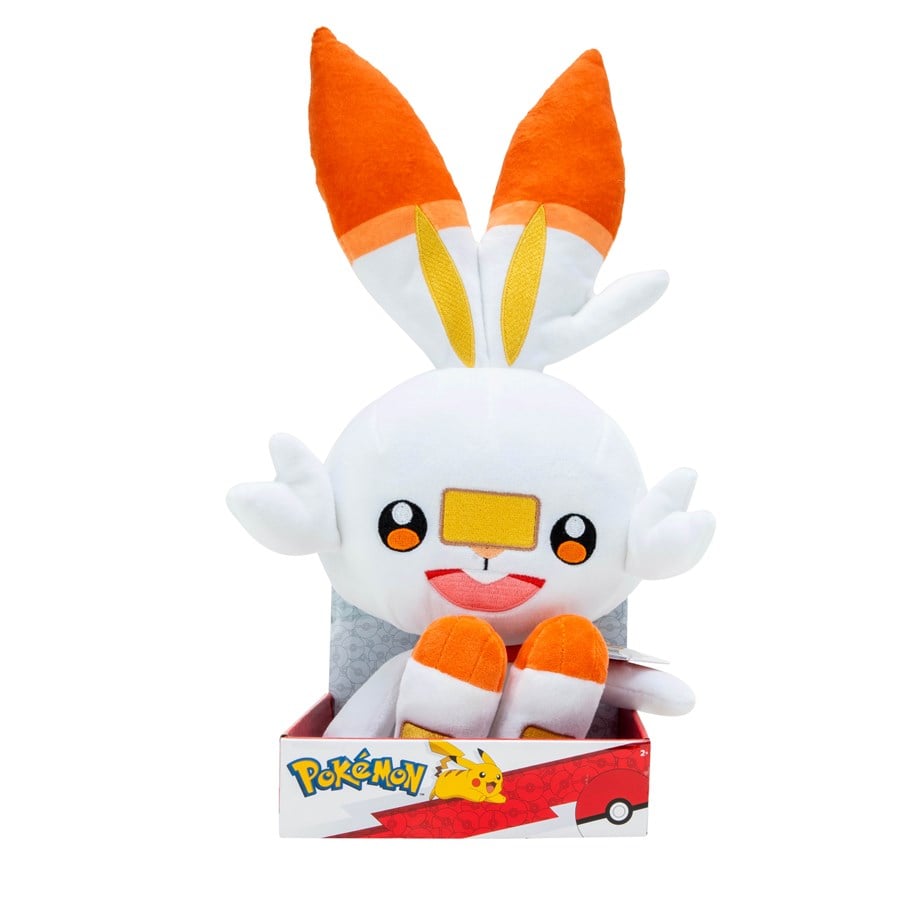 Pokemon - Pokemon Scorbunny Bamse 30 cm - PKW3107