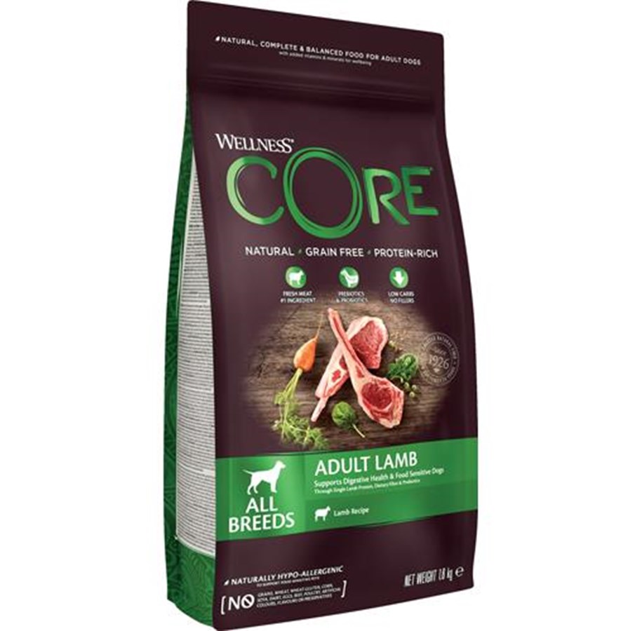 Hunde - CORE Adult Lamb All Breeds 1.8 kg - WCH080180