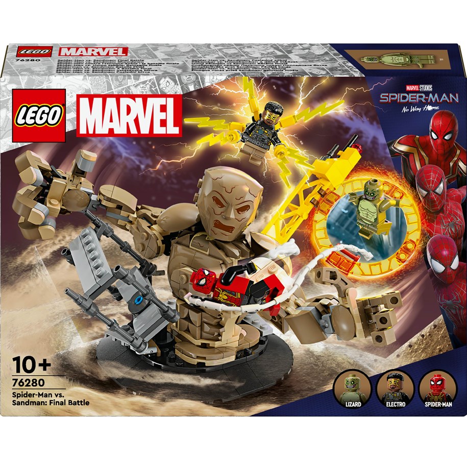 LEGO®  - LEGO Super Heroes Marvel 76280 Spider-Man mod Sandman: den endelige kamp - 76280