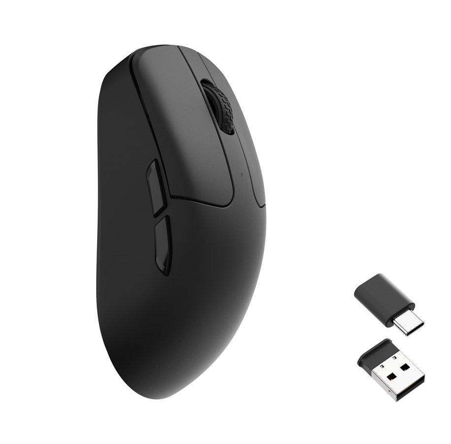 Mus - Keychron M2 Wireless - Gaming Mus - Optisk - 5 knapper - Sort - M2-A1
