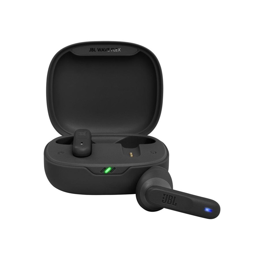Hovedtelefoner/headset - JBL Wave Flex - Black - JBLWFLEXBLK