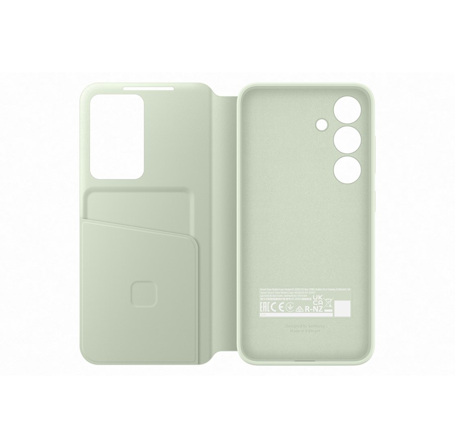 Mobil - Covers & Cases - Samsung Galaxy S24 Smart View Wallet Case - Light Green - EF-ZS921CGEGWW