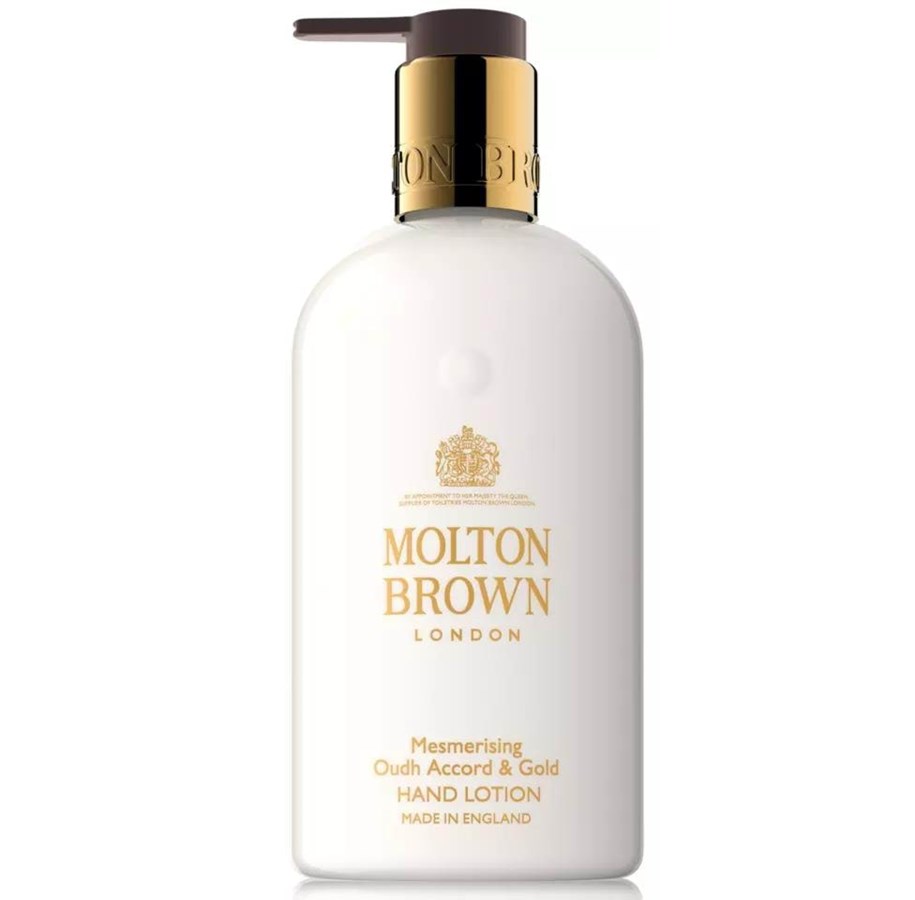 Kropspleje - Molton Brown Mesmerising Oudh Accord & Gold Hand Lotion 300 ml - 5030805002720