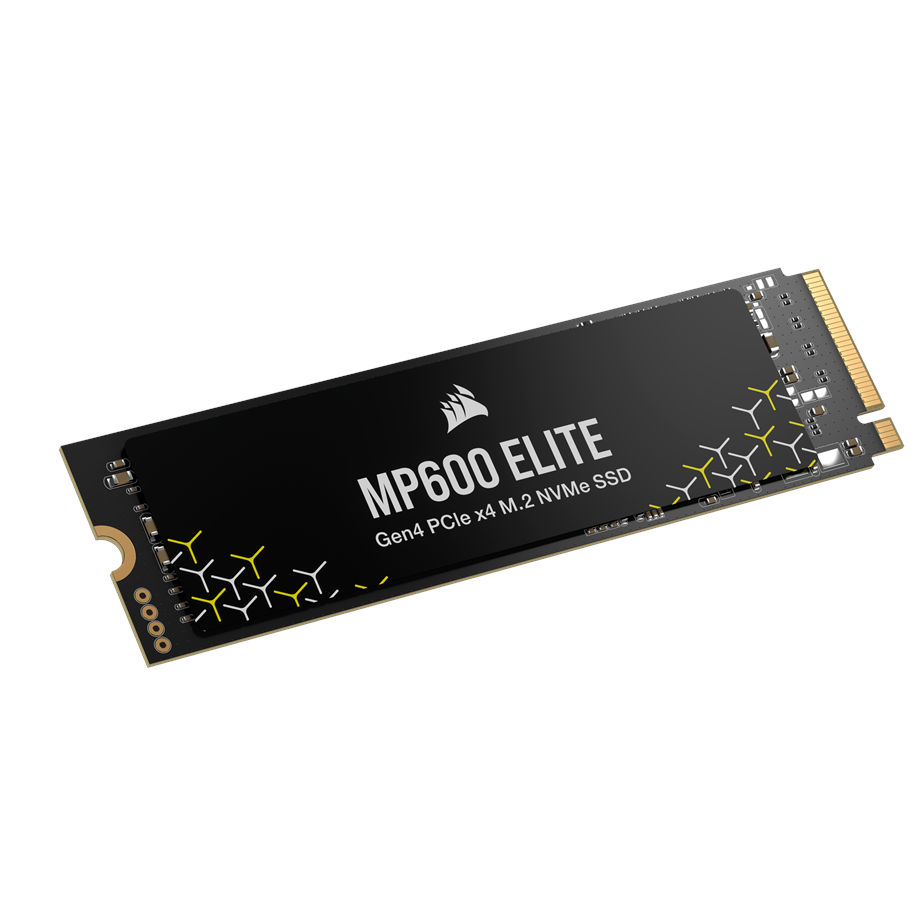 SSD - Corsair MP600 ELITE SSD - 2TB - Uden køleprofil - M.2 2280 - PCIe 4.0 - CSSD-F2000GBMP600ENH