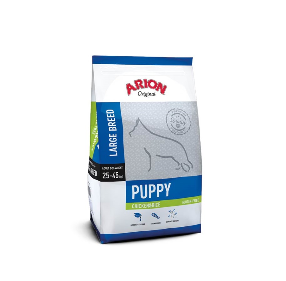 Hunde - ARION Puppy Large - Chicken & Rice - 12 kg - 105511