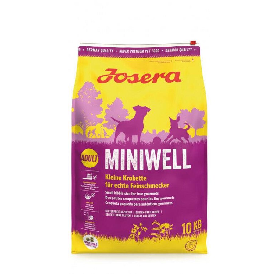 Hunde - JOSERA Miniwell Adult Dry Dog Food 10kg - 4032254775546