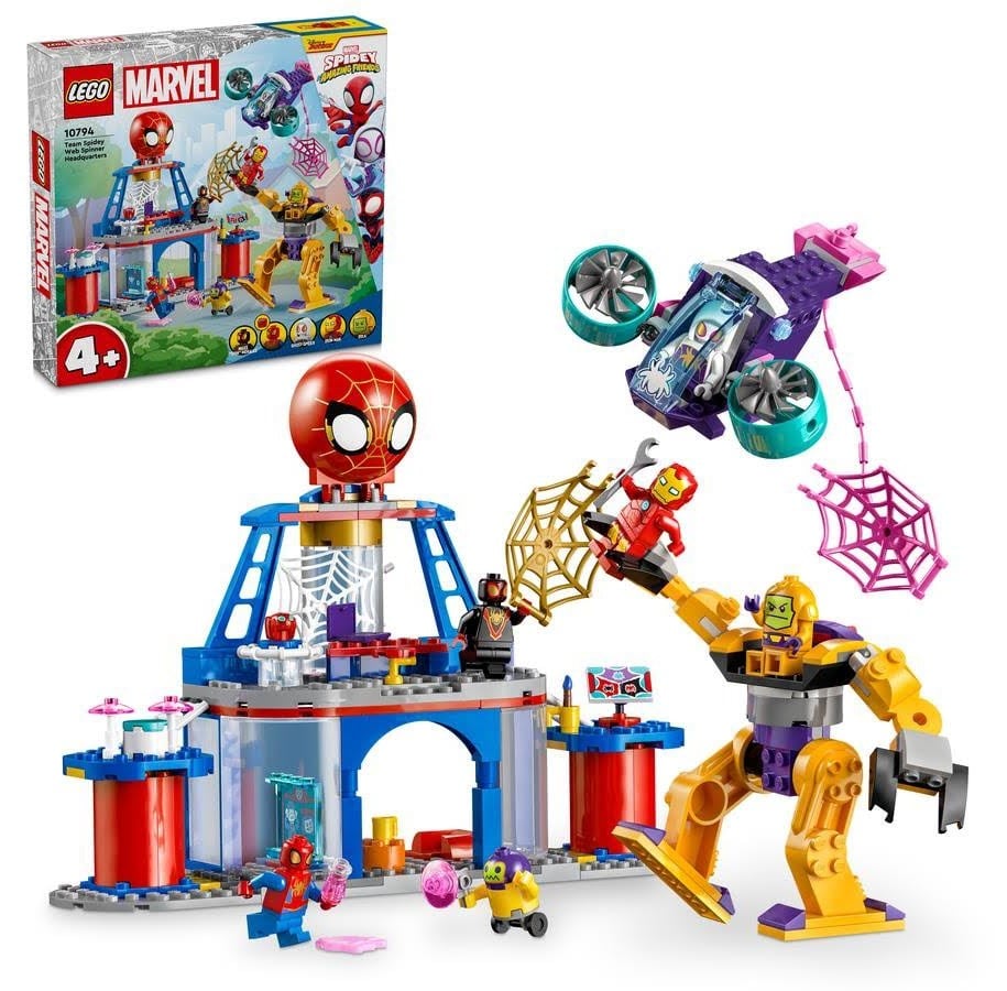 LEGO®  - LEGO Spidey 10794 Team Spideys netspinder-hovedkvarter - 10794