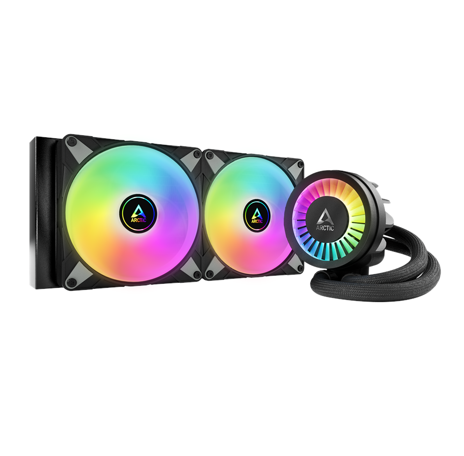 CPU Køler - Arctic Liquid Freezer III 280 A-RGB - Black - CPU Vandkøling - Max 23 dBA - ACFRE00143A