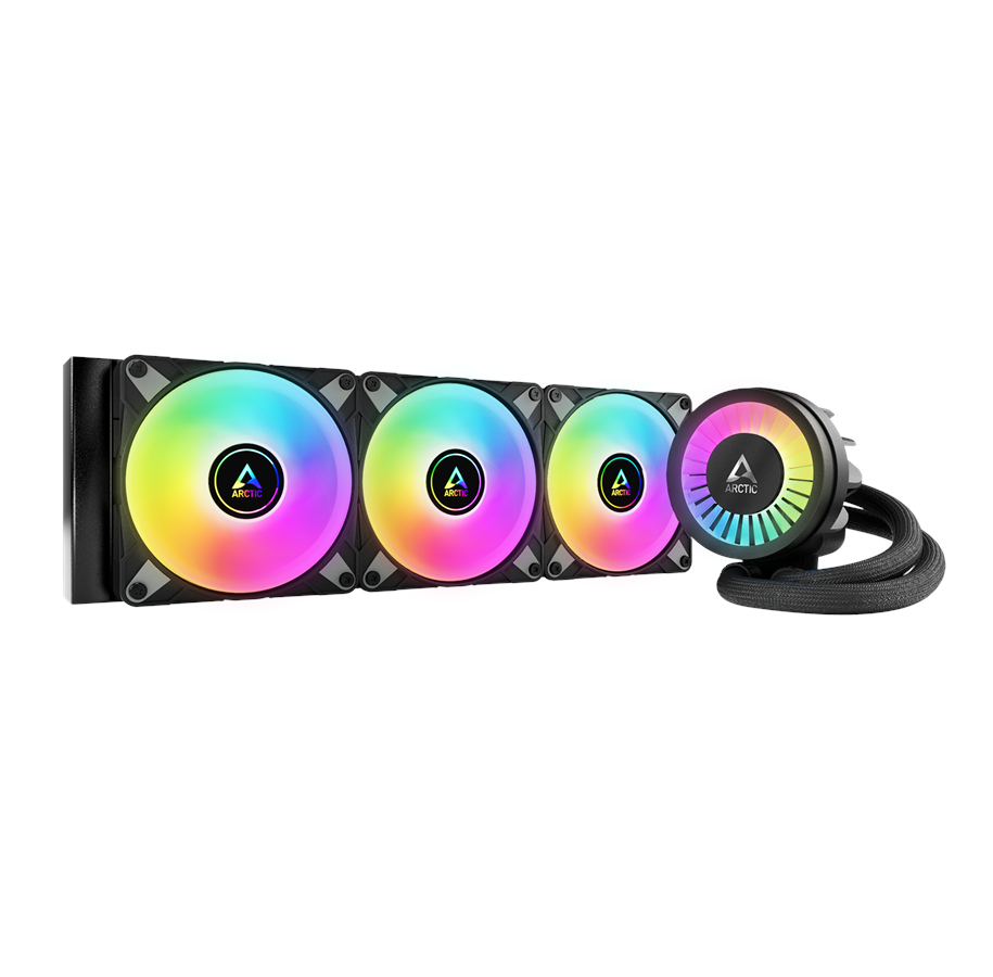 CPU Køler - Arctic Liquid Freezer III 360 A-RGB - Black - CPU Vandkøling - Max 23 dBA - ACFRE00144A