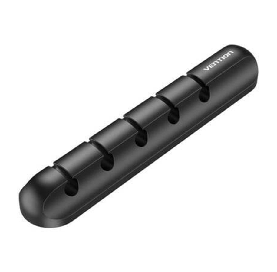 Lagringstilbehør - Vention Cable Manager for Desktop Computers with 3 Ports Black - KBTB0