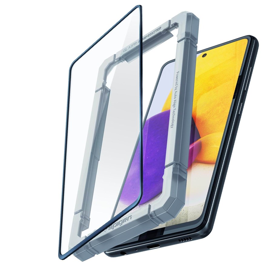 Mobil - Beskyttelsesglas - Spigen AlignMaster FC - black - Samsung Galaxy A52s 5G/Galaxy A52 (LTE/5G) - AGL02821