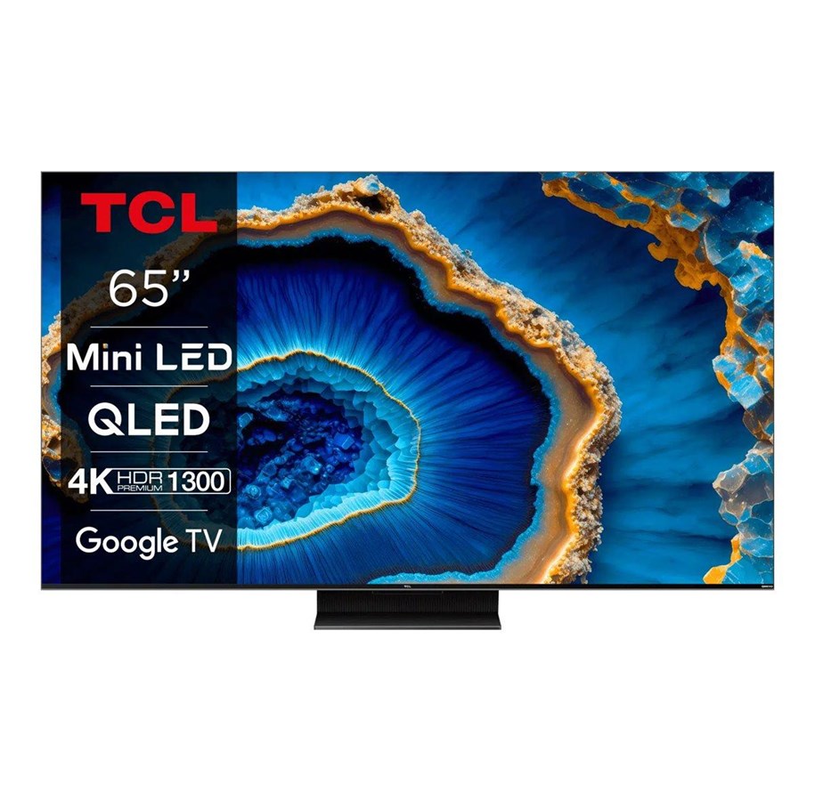 Fladskærms TV - TCL 65" Fladskærms TV LED 4K 65C805 C80 Series - 65" Class (64.5" viewable) LED-backlit LCD TV - QLED - 4K - 65C805