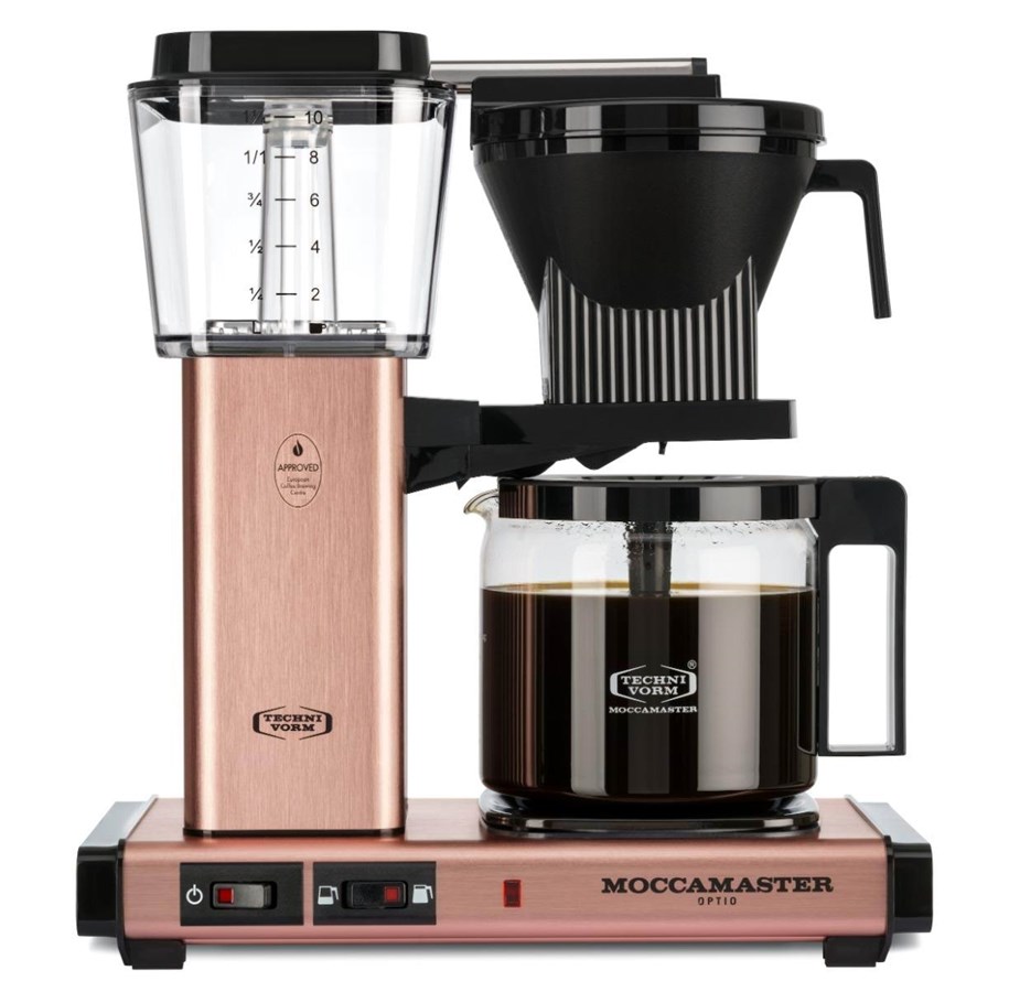 Kaffe og Espresso - Moccamaster Optio Rose Gold - 53915
