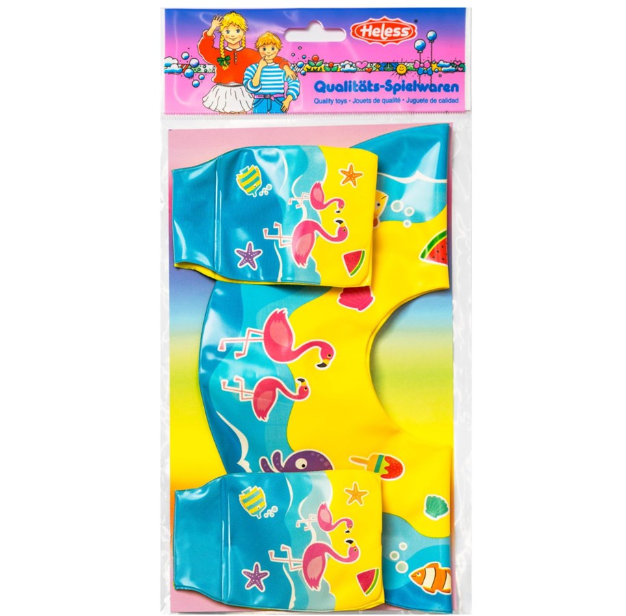Dukker & Tilbehør - Heless Dolls Swimming Ring with Swimming Bands - 880
