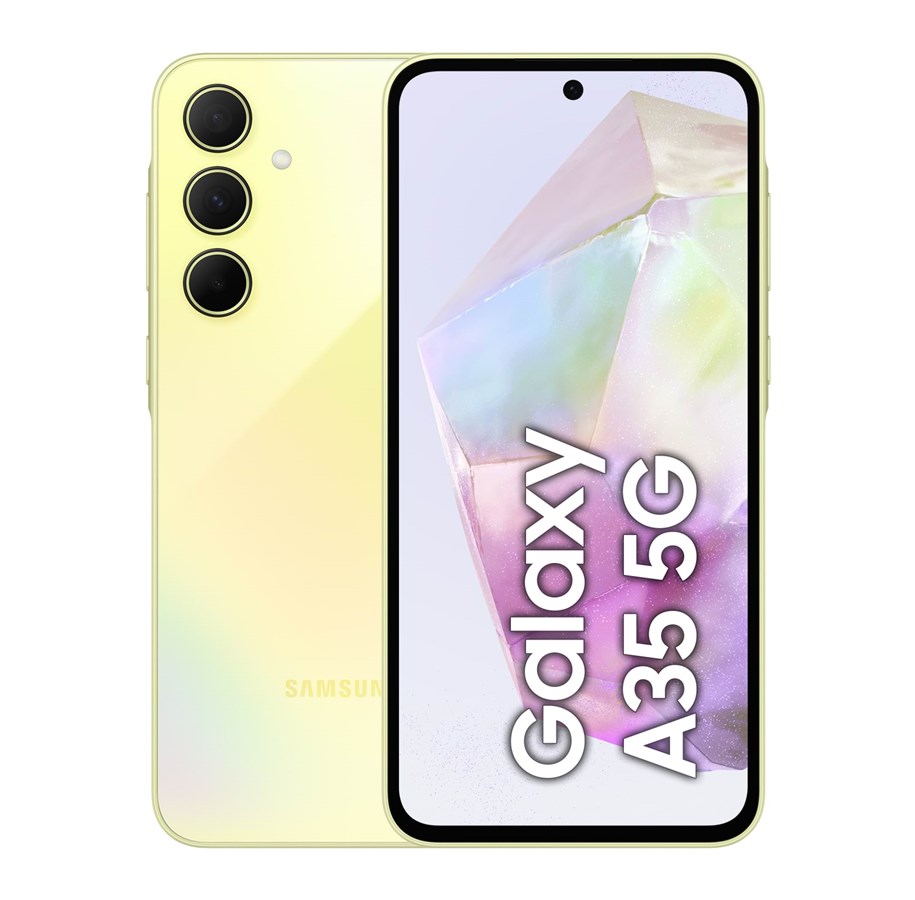 Mobil - Samsung Galaxy A35 5G 128GB/6GB - Awesome Lemon - SM-A356BZYBEUB