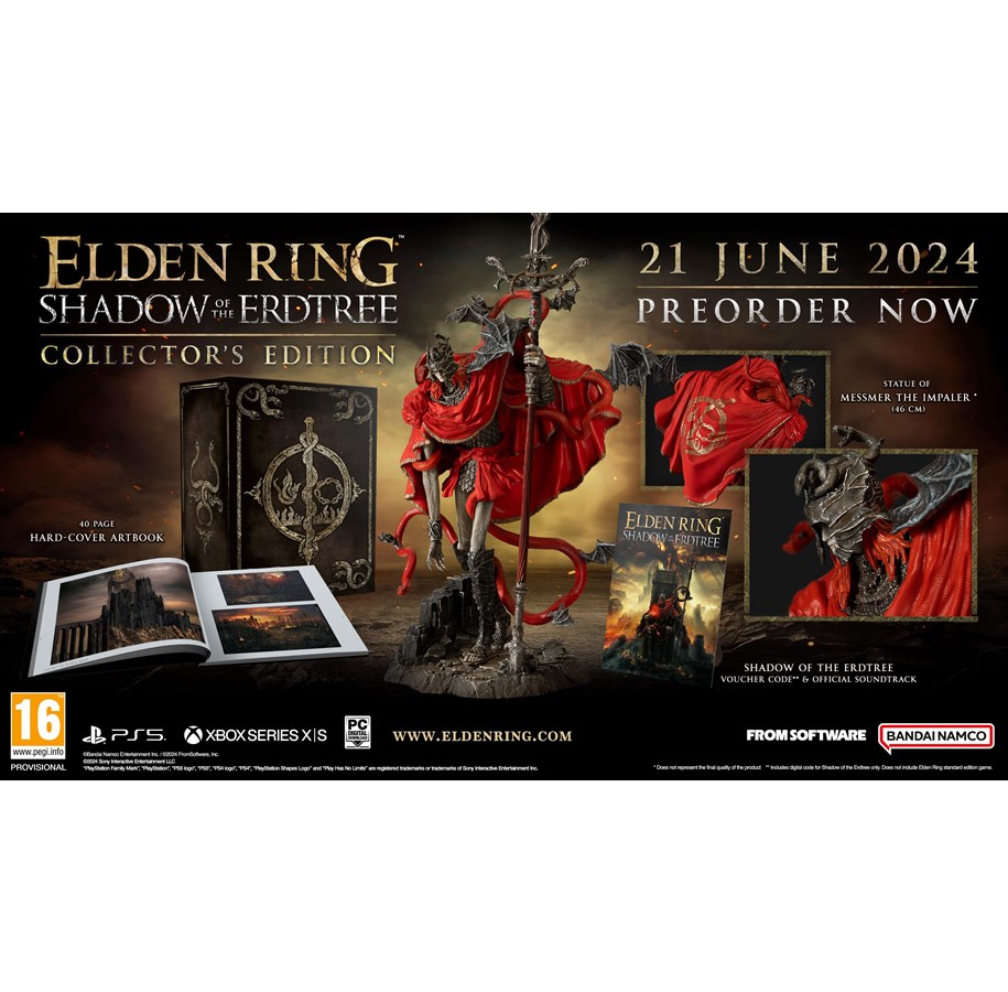 Spil - Elden Ring: Shadow of the Erdtree (Collector's Edition) - Microsoft Xbox Series X - RPG - 3391892031249