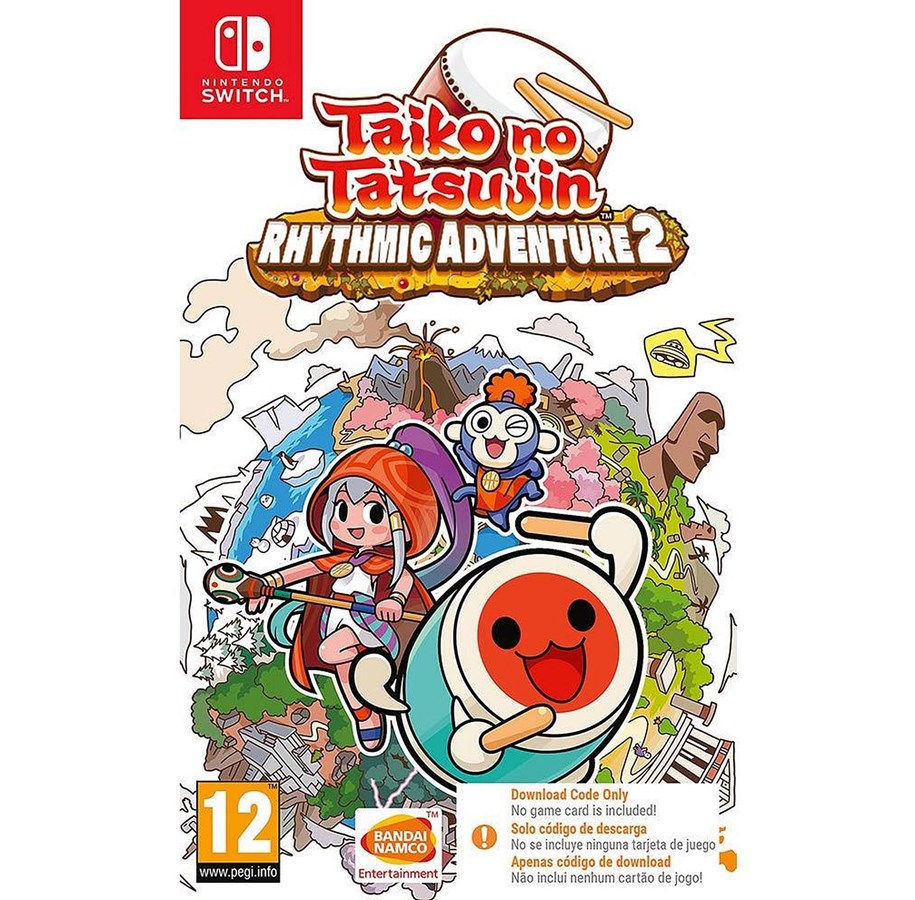 Spil - Taiko no Tatsujin: Rhythmic Adventure 2 (Code in a Box) - Nintendo Switch - Musik - 3391892013283