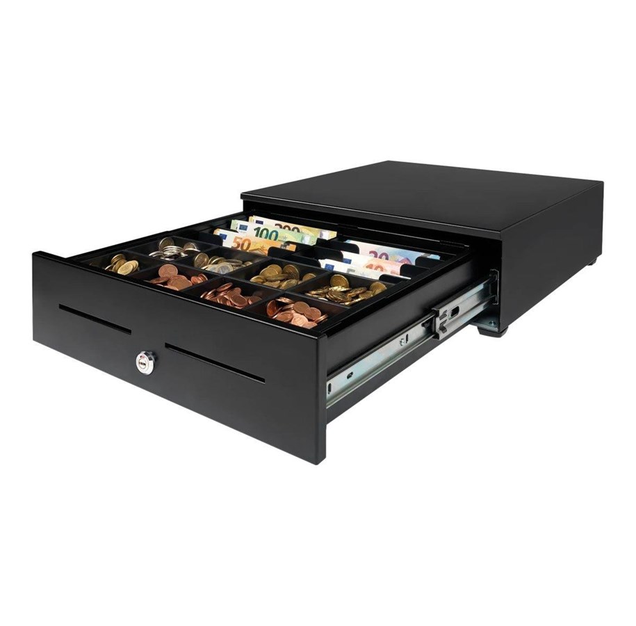Systemtilbehør (kølepasta mv.) - Safescan HD-4142 - electronic cash drawer - 121-0566