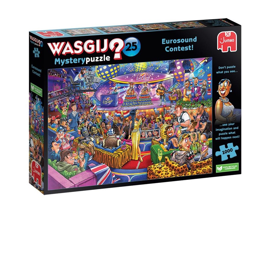 Puslespil - Wasgij Mystery Puzzle 25 Eurosound Contest! (1000) - 1110100019