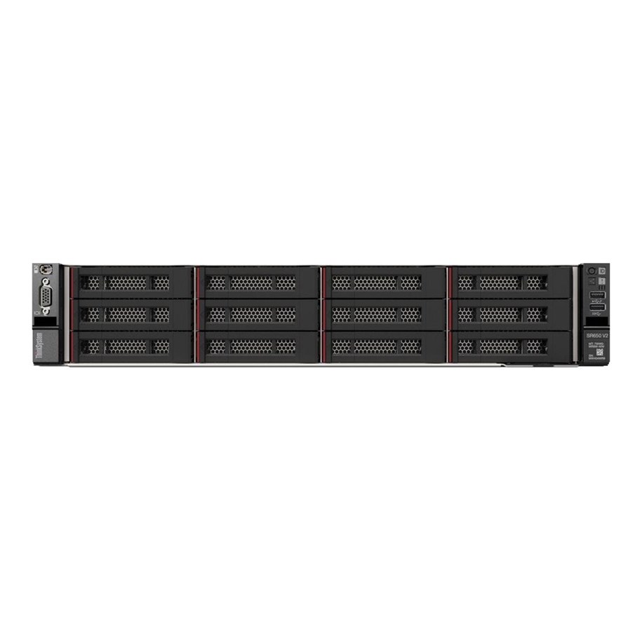 Server - Lenovo ThinkSystem SR650 V2 - rack-mountable - Xeon Silver 4309Y 2.8 GHz - 32 GB - no HDD - 7Z73A0ALEA