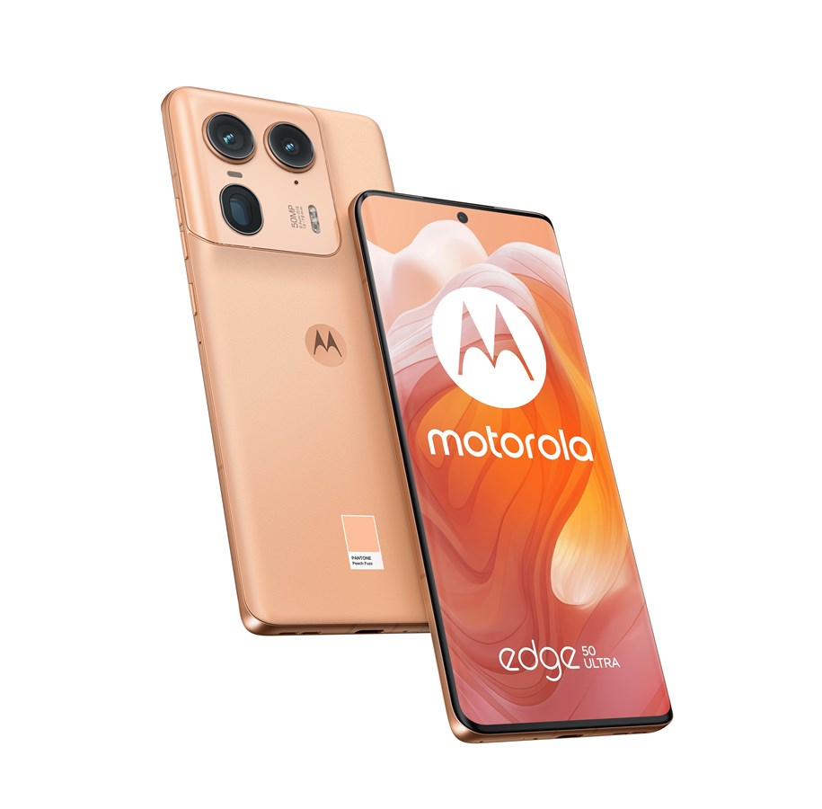 Mobil - Motorola Edge 50 Ultra 1TB/16GB - Peach Fuzz - PB0Y0054SE