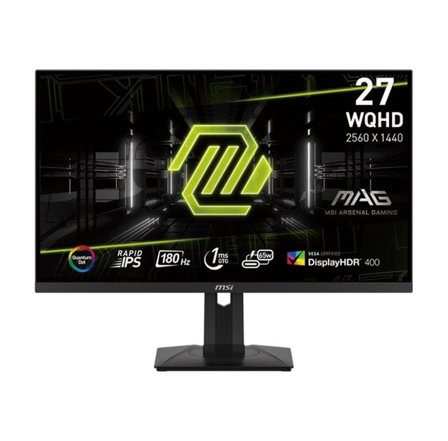 Skærm - 27" MSI MAG 274QRF QD E2 - 2560x1440 - 180Hz - Fast IPS - DisplayHDR 400 - MAG 274QRF QD E2