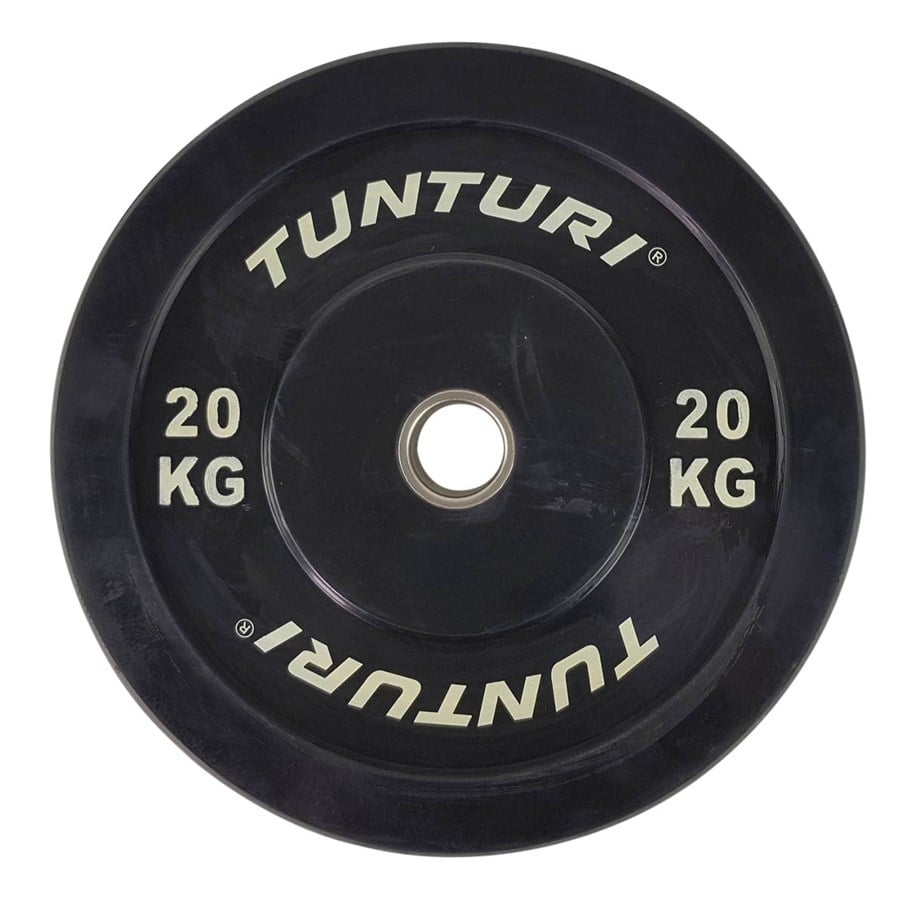 Sport & Fitness - Tunturi Training Bumperplate 20 kg. - 14TUSCF059IONE SIZE