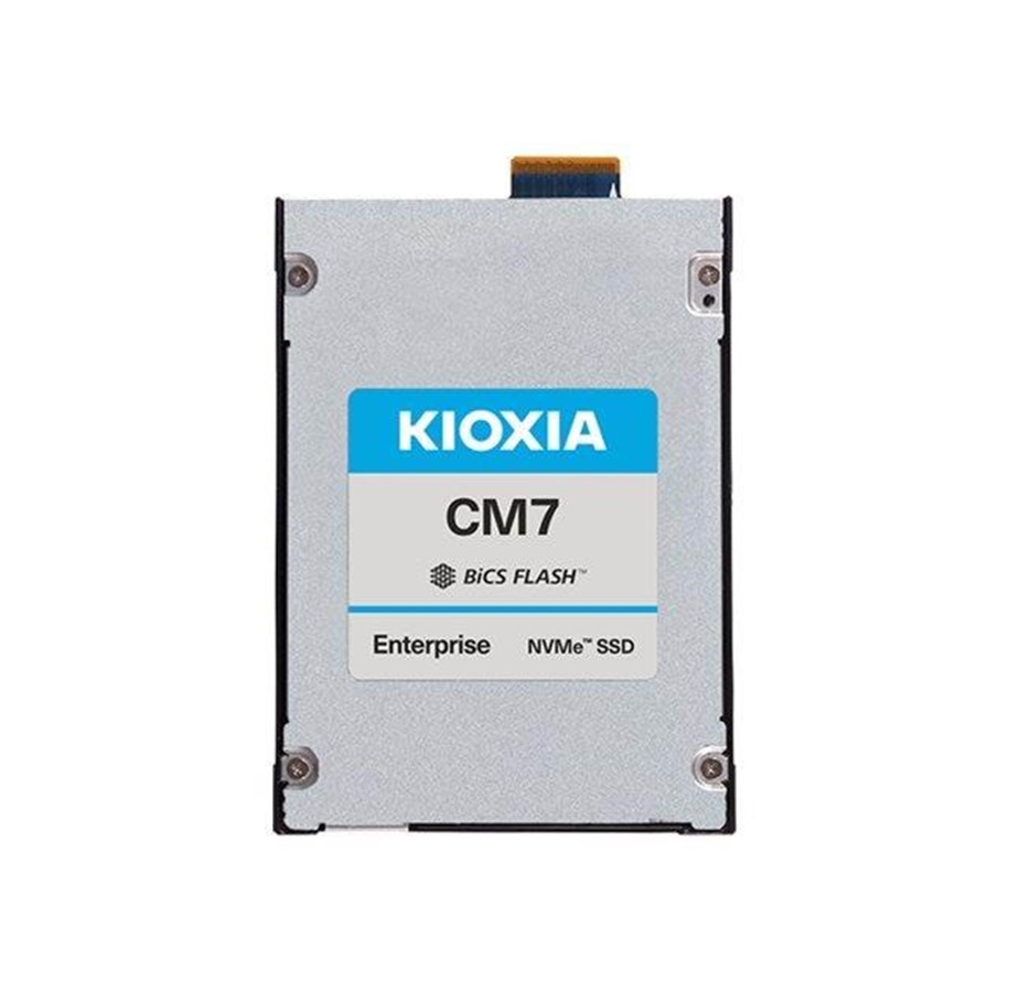 SSD - Kioxia CM7-V Series KCM7XVJE6T40 - SSD - Enterprise Mixed Use - 6400 GB - PCI Express 5.0 (NVMe) - KCM7XVJE6T40