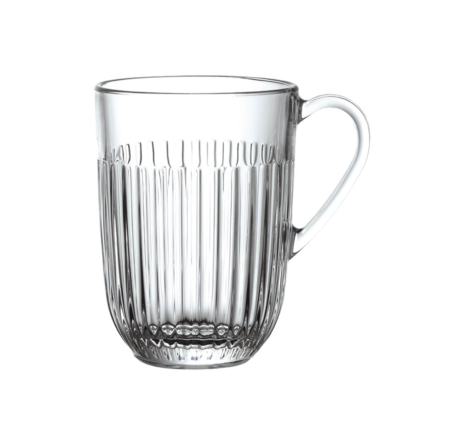 Borddækning - La Rochére Ouessant Transparent Mug Glass Set 6pcs - 631301