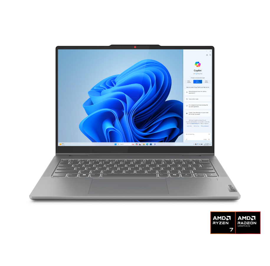 Bærbar - Lenovo Ideapad 5 2-in-1 - 14" Touchscreen | AMD Ryzen™ 7 8845HS | 16GB | 1TB - 83DR001UMX