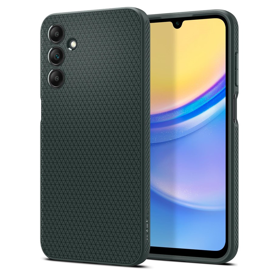 Mobil - Covers & Cases - Spigen Liquid Air - abyss green - Samsung Galaxy A15/A15 5G - ACS07247
