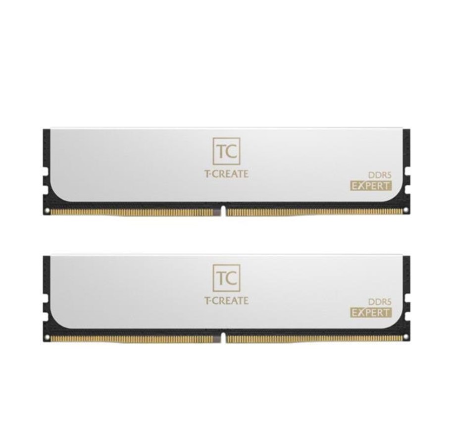 RAM - Team Group T-Create Expert DDR5-7200 - 32GB - CL34 - Dual Channel (2 pcs) - Intel XMP - Hvid - CTCWD532G7200HC34ADC01