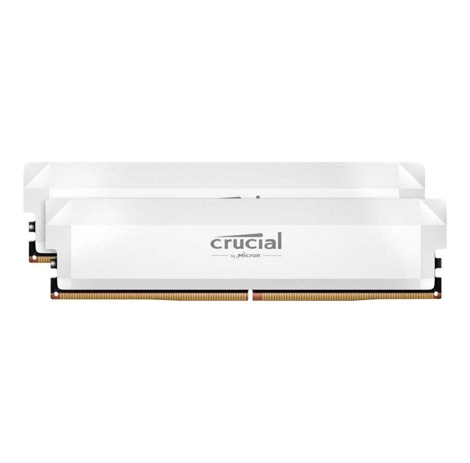 RAM - Crucial PRO Overclocking DDR5-6000 - 32GB - CL36 - Dual Channel (2 pcs) - AMD EXPO & Intel XMP - Hvid - CP2K16G60C36U5W