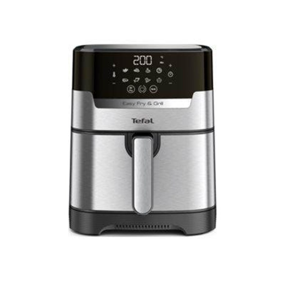 Andre køkkenapparater - Tefal Easy Fry & Grill EY505D15 - hot air fryer/grill - stainless steel - EY505D15