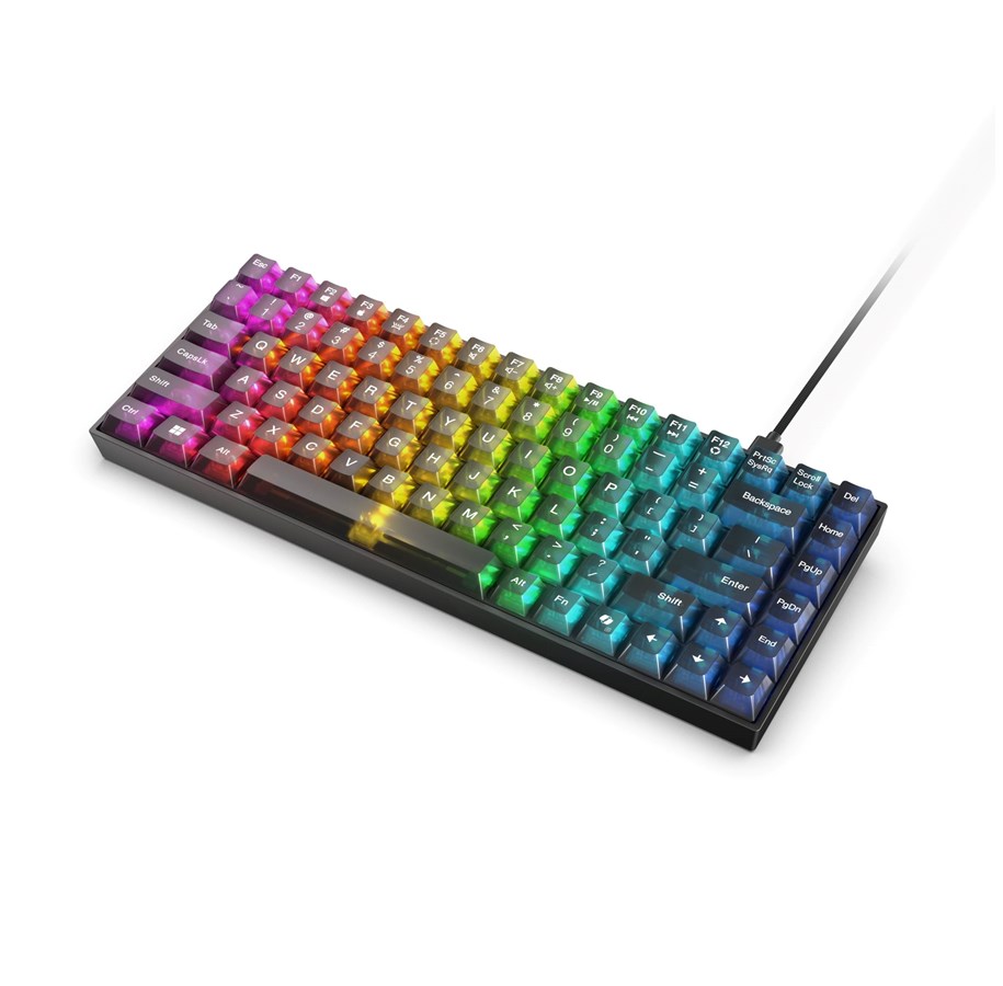Lenovo Legion K510 Mini Pro Gaming-Tastatur - Mechanisch, 84 Tasten, 75% Kompakt, RGB, Spanisches QWERTY