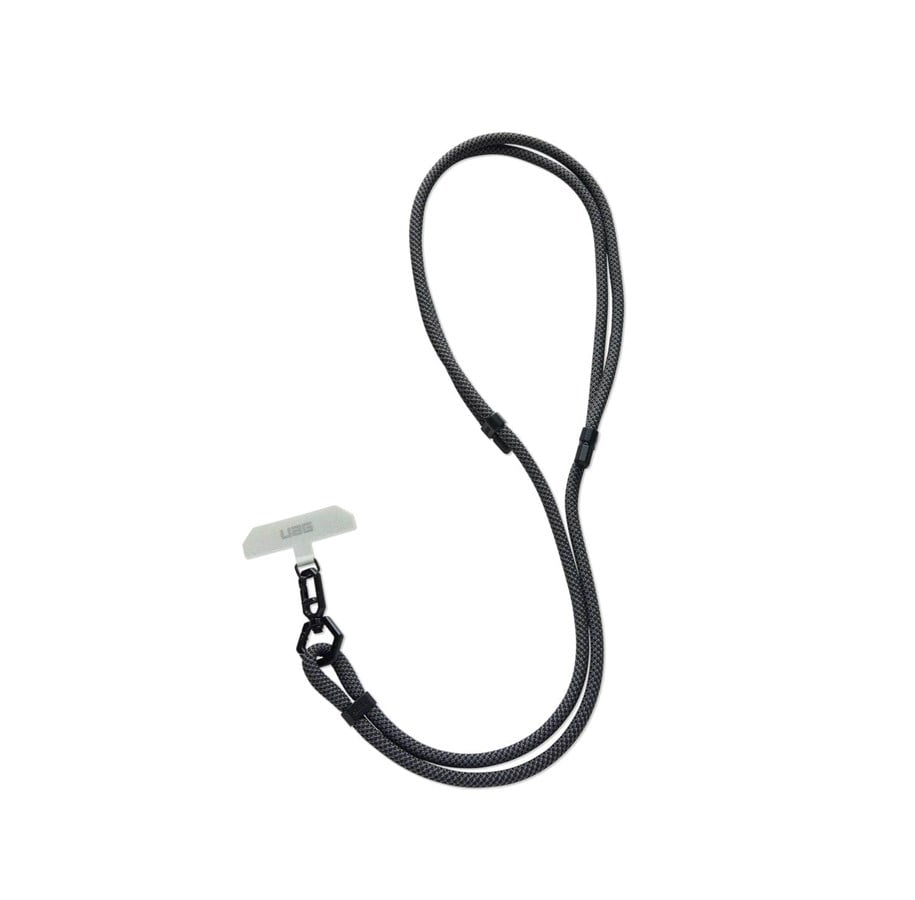 Mobil - Andet Tilbehør - UAG Crossbody Slim Lanyard Civilian graphite/black - 964420113240