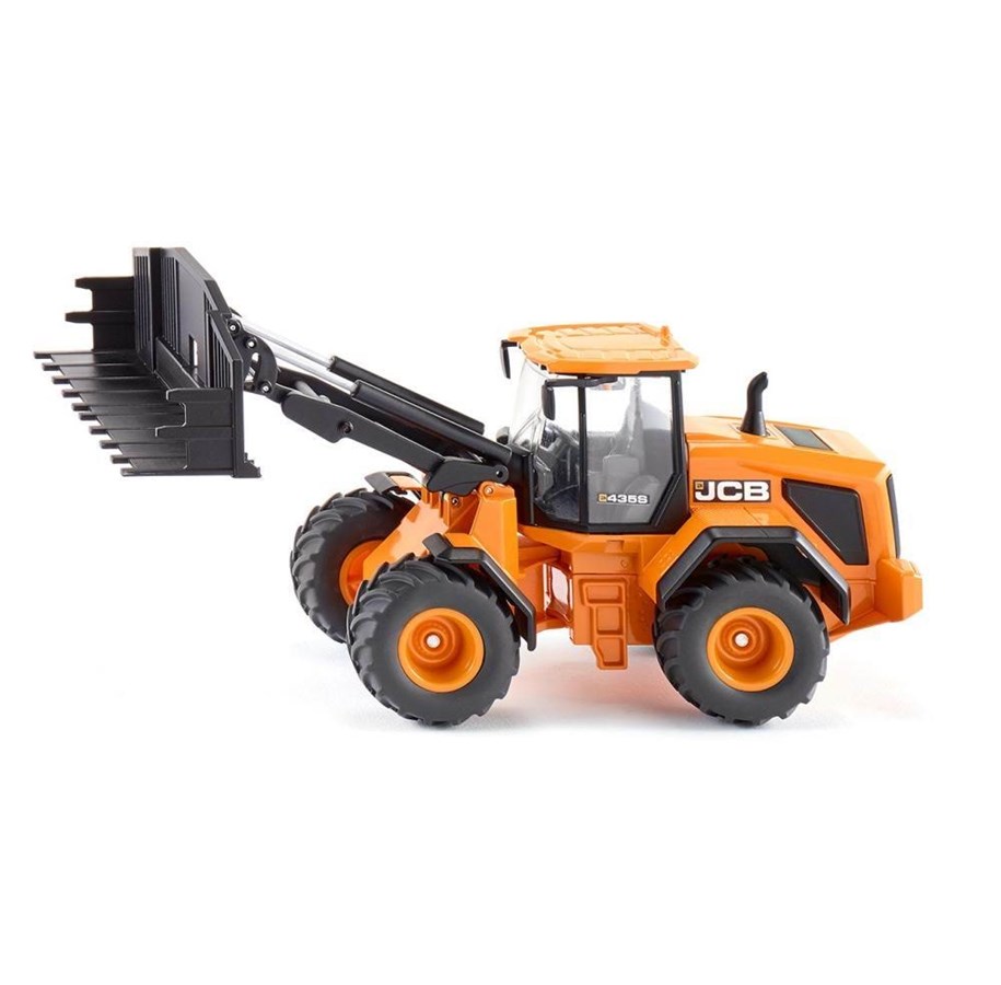 Legetøjsbil - SIKU 1:32 JCB 435S Agri Hjullæsser - 313-3663