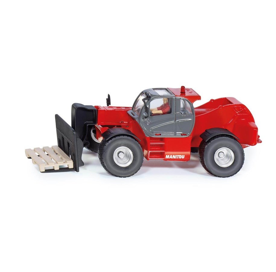 Legetøjsbil - SIKU 1:50 Manitou Mht 10230 Telehandler - 313-3507