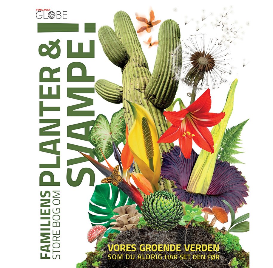Børnebøger - Familiens store bog om Planter og svampe - Børnebog - Hardcover *DEMO* - 9788742512319