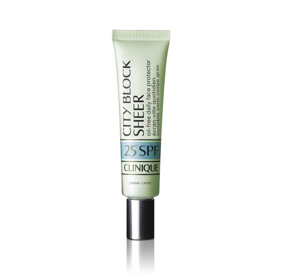 Ansigtspleje - Clinique City Block Sheer Oil-Free Daily Face Protector Broad Spectrum SPF 25 - 020714288594