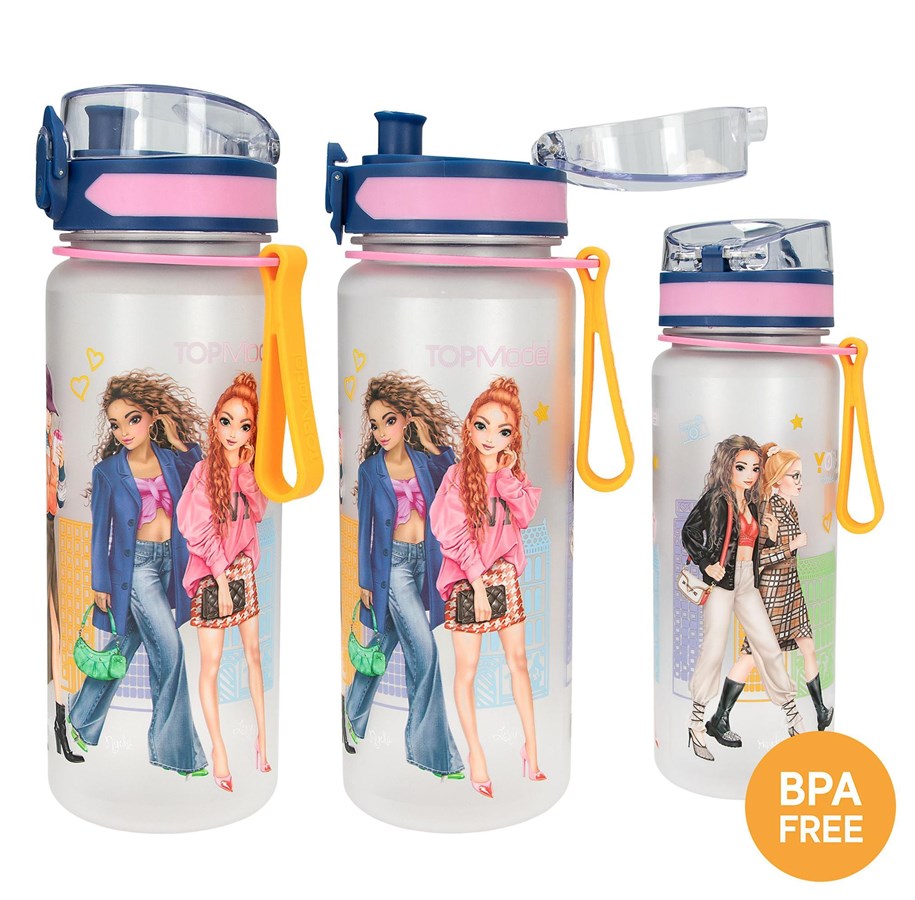 Skoletilbehør - Topmodel Drinking Bottle CITY GIRLS - 412636