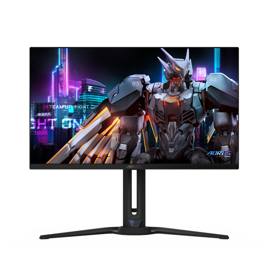 Skærm - 27" GIGABYTE Aorus FO27Q2 - 2560x1440 (QHD) - 240Hz - OLED - 18W USB-C *DEMO* - Aorus FO27Q2