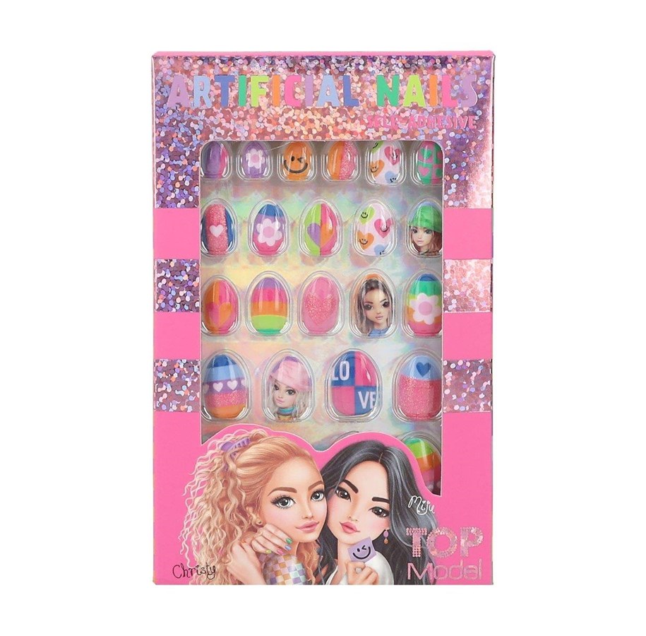 Kreativt Legetøj - Topmodel Artificial Nails Pointed JOY - 0412945