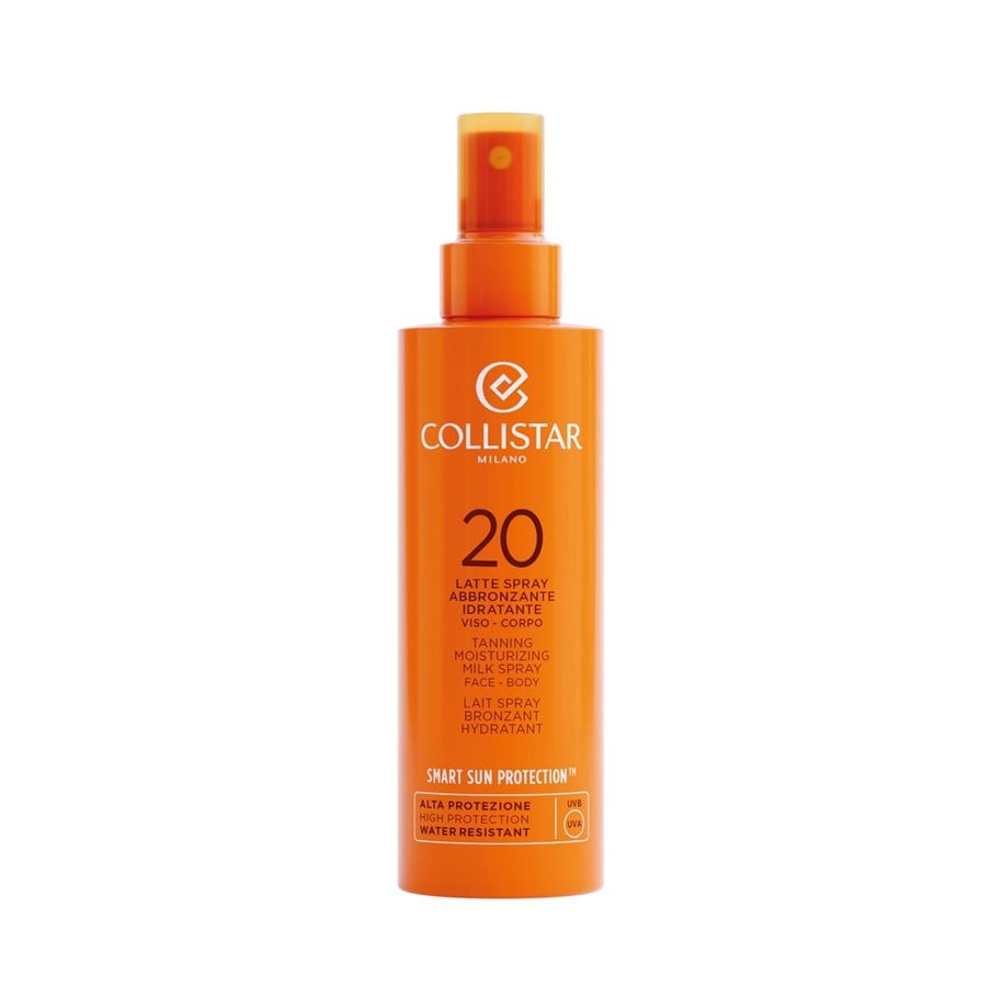 Ansigtspleje - Collistar Tanning Moisturizing Milk Spray SPF20 - 8015150262439