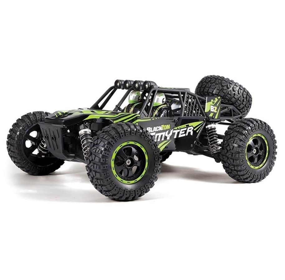 Fjernstyret - BLACKZON Smyter DB 1/12 4WD Electric Desert Buggy - Green - 540114