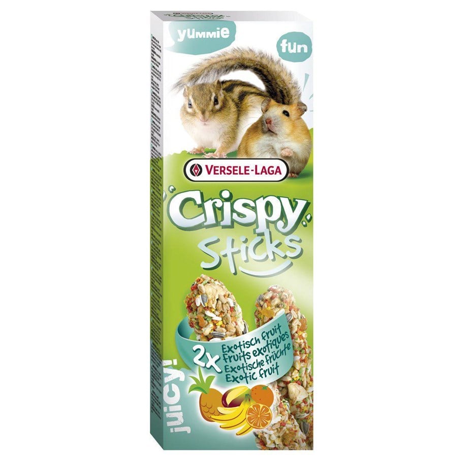 Kanin & gnaver - VERSELE-LAGA Sticks Hamsters-Squirrels Exotic Fruit 110g - 510.0124