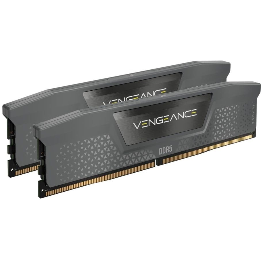 RAM - Corsair Vengeance DDR5-6000 - 96GB - CL30 - Dual Channel (2 pcs) - AMD EXPO & Intel XMP - Grå - CMK96GX5M2B6000Z30