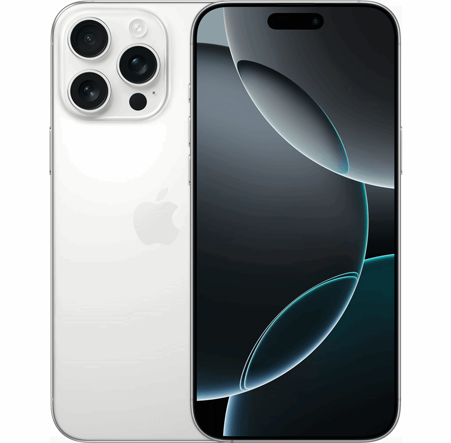 Mobil - Apple iPhone 16 Pro Max 512GB - White Titanium - MYX13QN/A