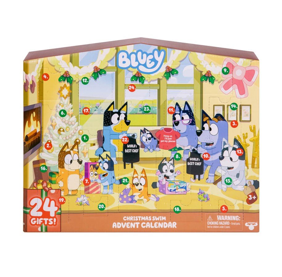 Julekalender - Bluey Julekalender - 24 Låger - 300182